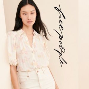 BOGO Free People Celia Front Tie Top